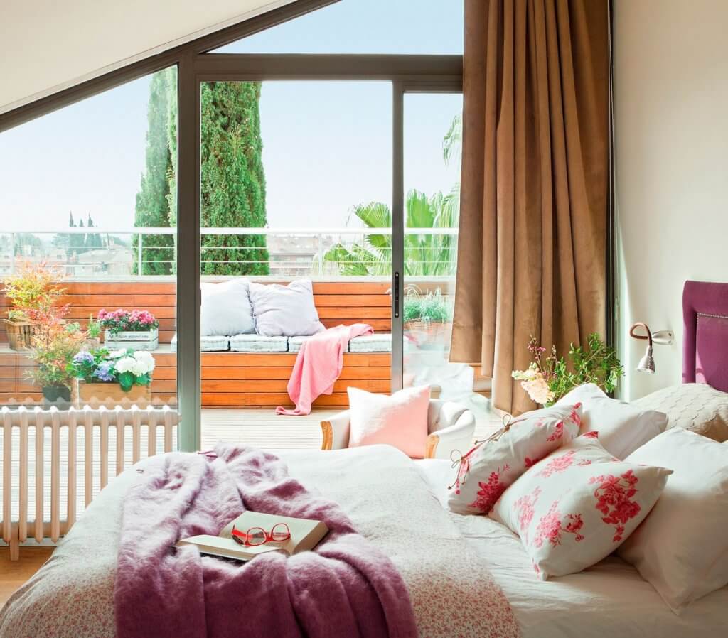 Exterior del dormitorio.