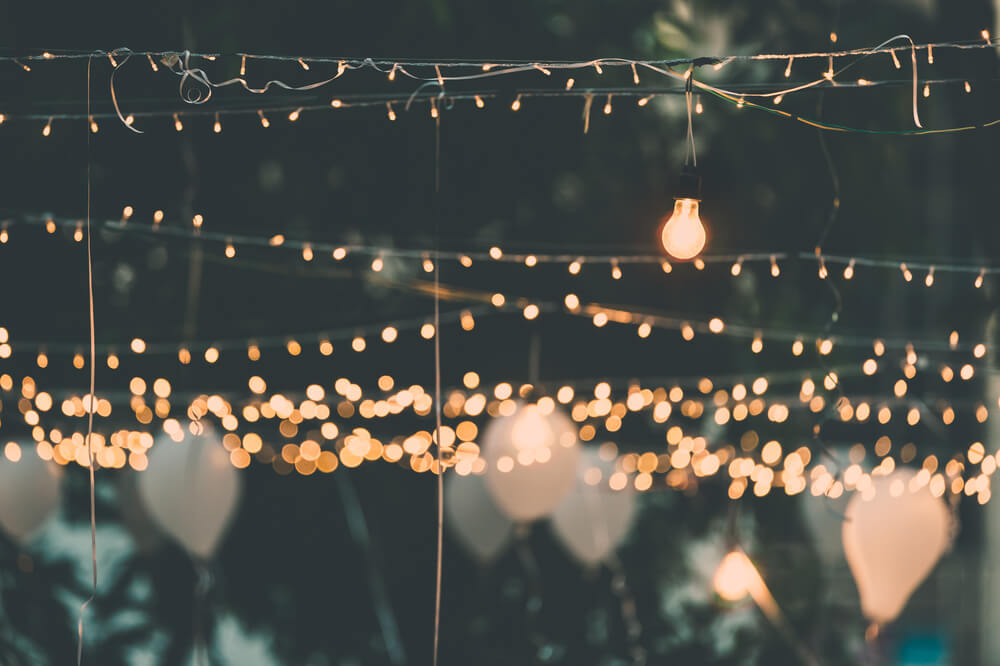 Iluminar una terraza.