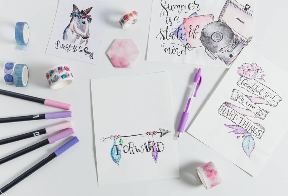 Qué es el lettering.