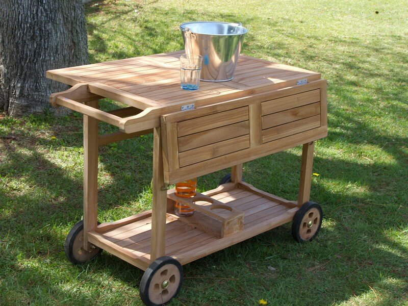 Carrito camarera exterior.