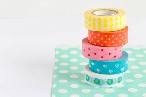 Washi tapes para habitaciones infantiles