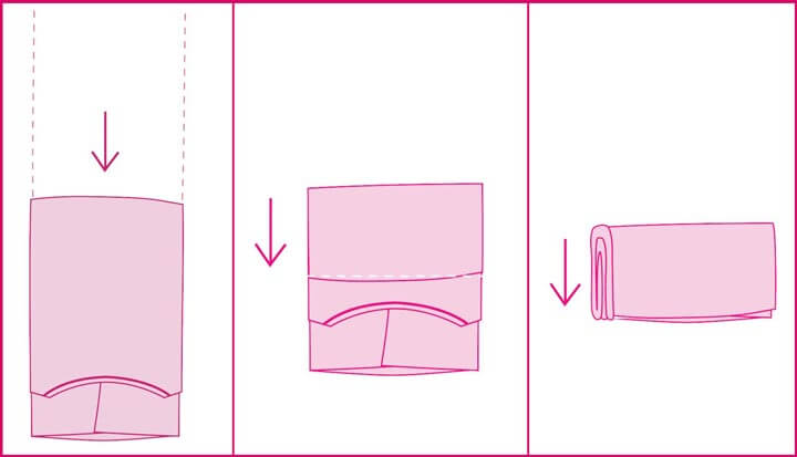 Doblar la ropa como Marie Kondo.