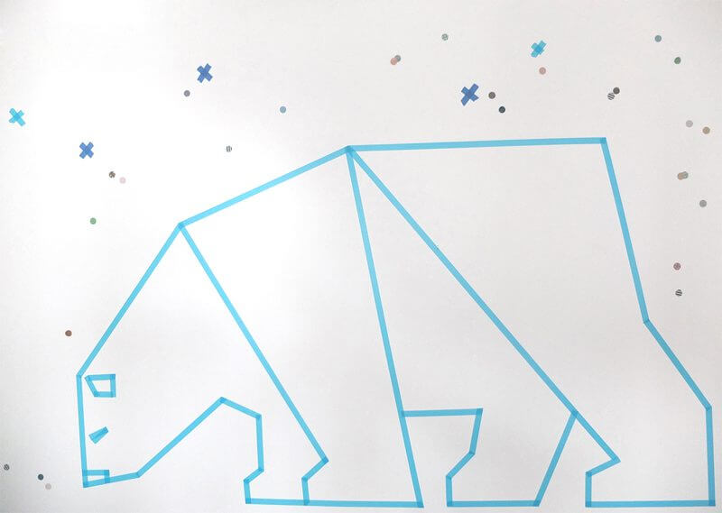 Washi tape animales.