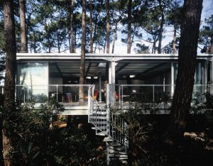 La casa Cap Ferret, naturaleza en el interior del hogar