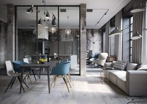 Estilo high tech: el gusto por lo industrial