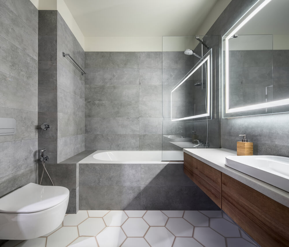 Bañera y ducha: dos en uno.