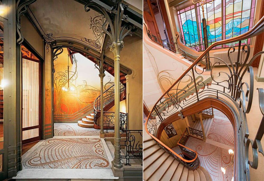 Escalera de la Casa Tassel.
