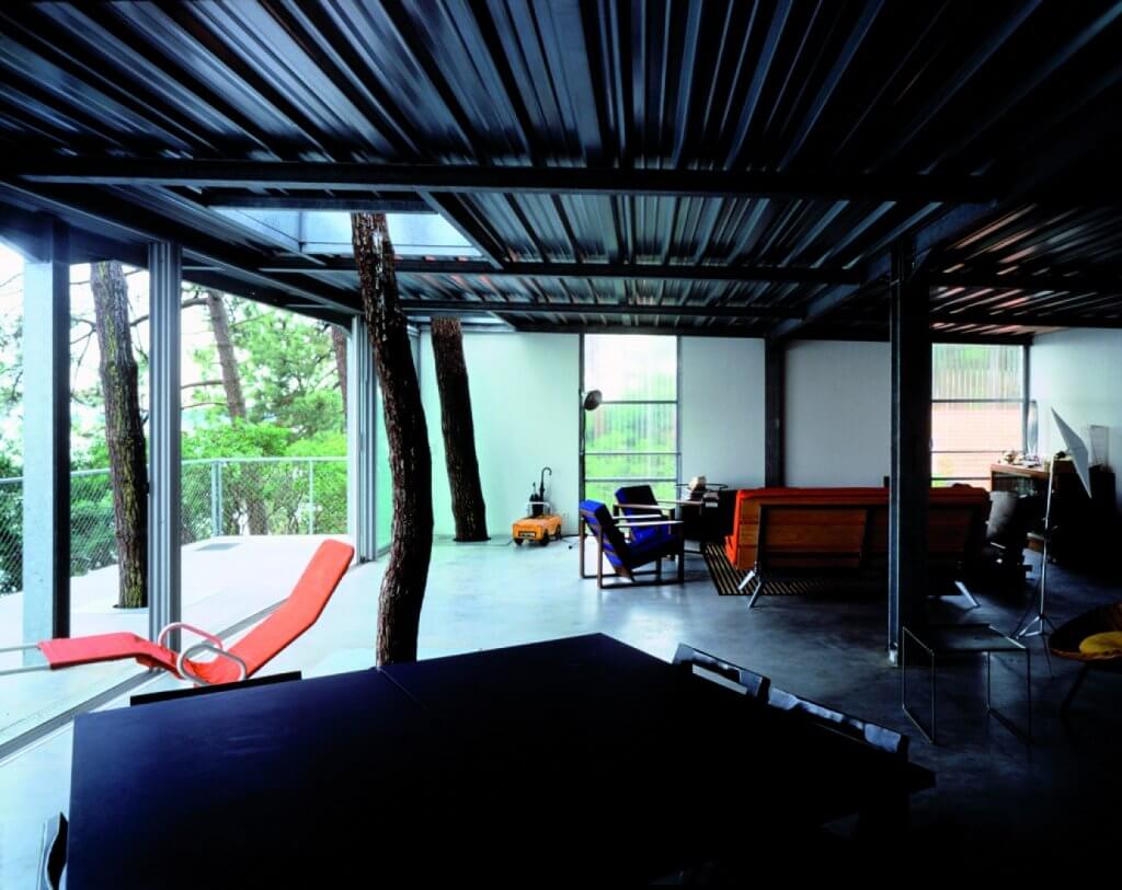 Interior de la Casa Cap Ferret,