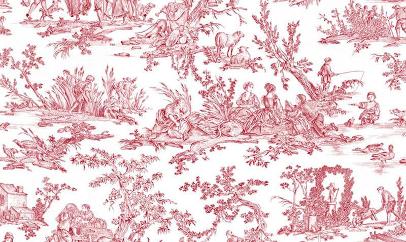 Tejido toile.