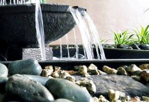 Acequias decorativas para el jardín