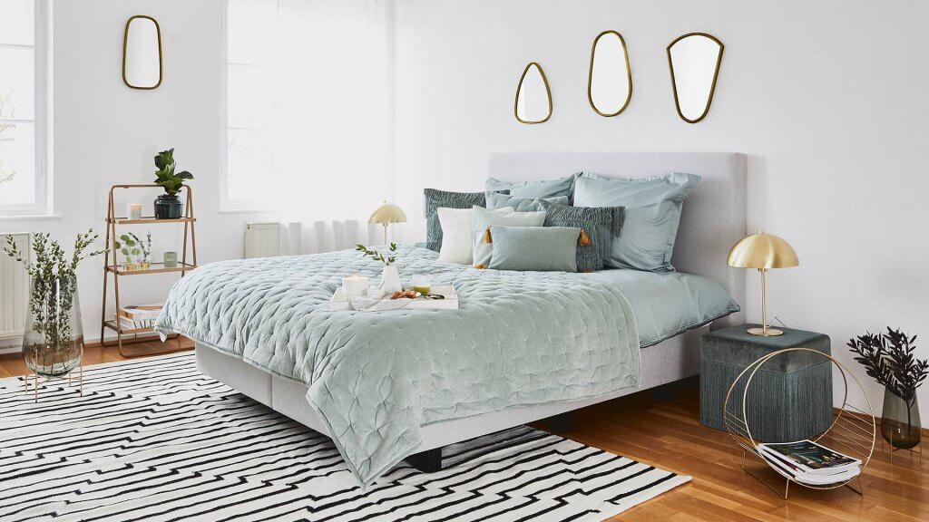 Dormitorio art déco.