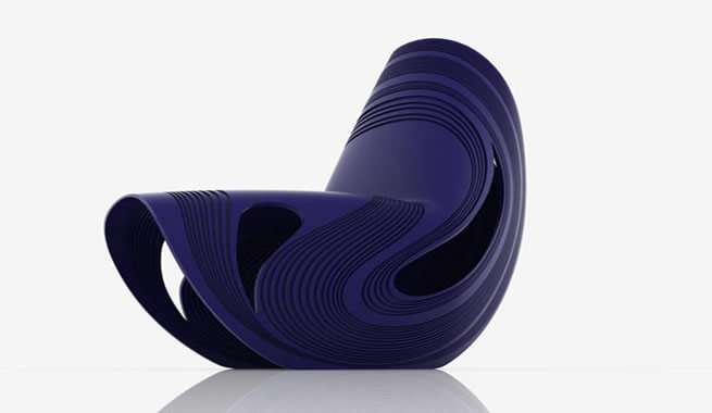 Silla Kuki de Zaha Hadid.