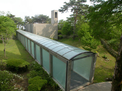 Capilla en el monte Rokko.