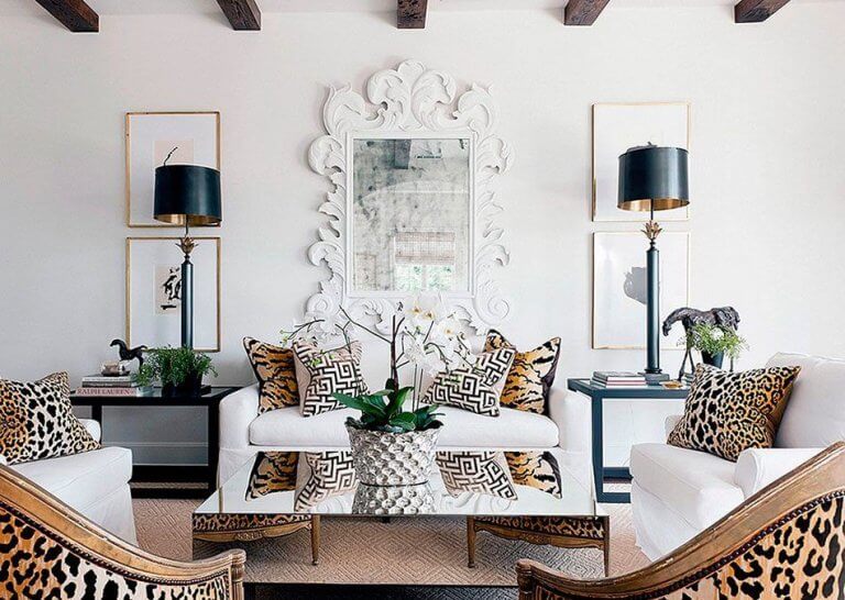 Cómo utilizar los estampados animales en decoración