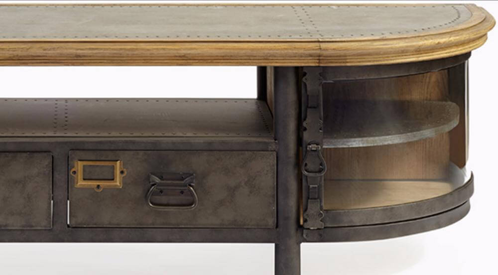 Mueble de metal vintage.