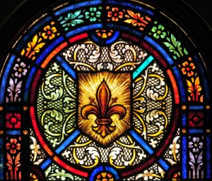 El uso de la flor de lis como motivo decorativo