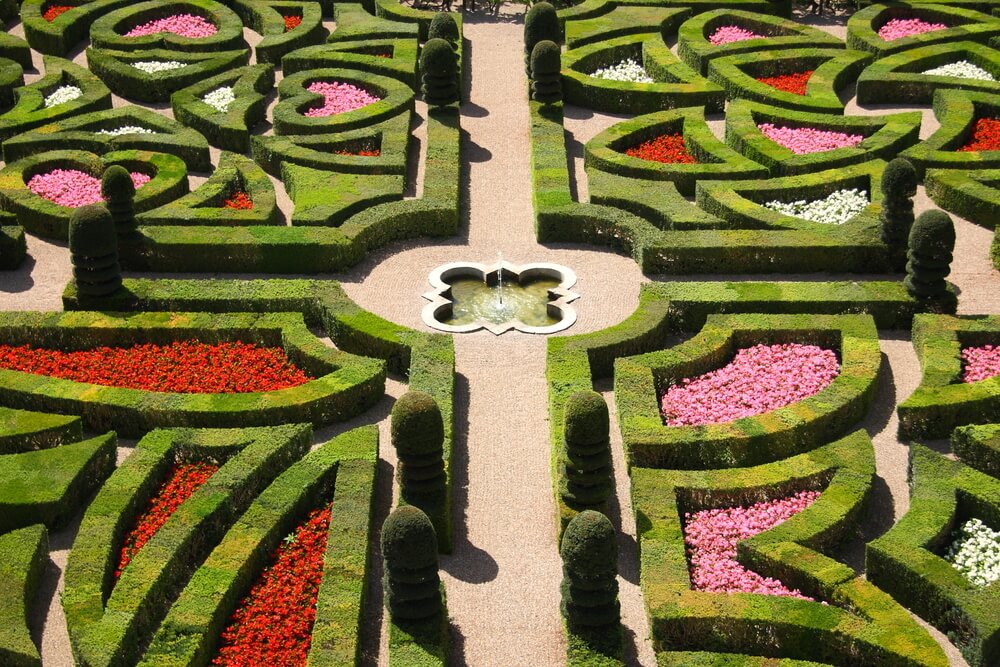 Jardín francés.