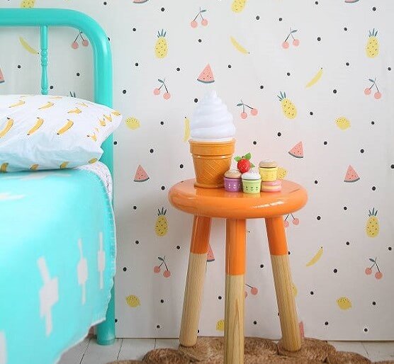 Papel de pared frutal.