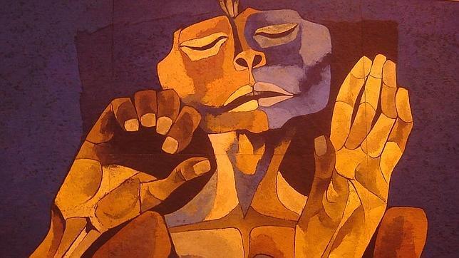 El camino del llanto, de Oswaldo Guayasamín.