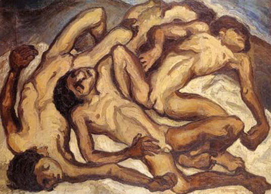 Los niños muertos, de Oswaldo Guayasamín.
