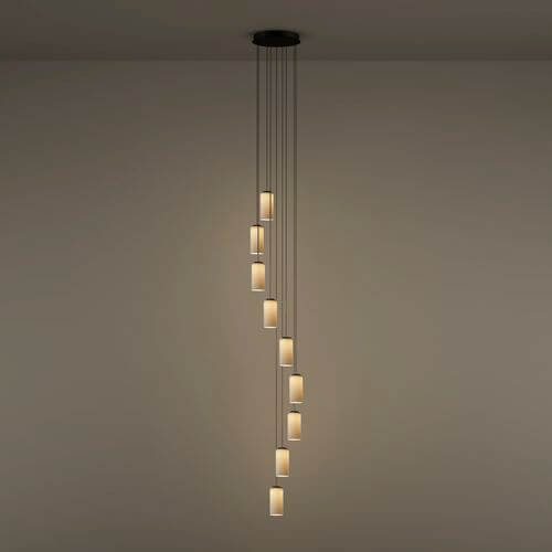 Tipos de lámparas cascada