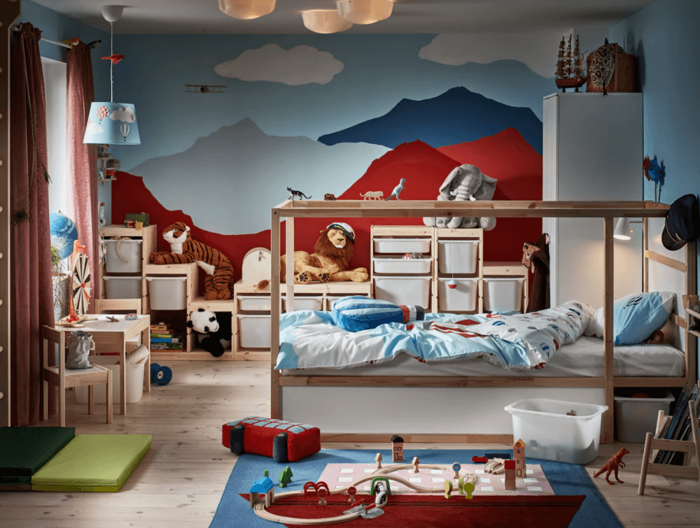 Muebles Ikea para fomentar la creatividad