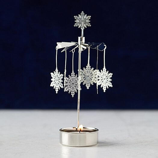 Portavelas giratorio