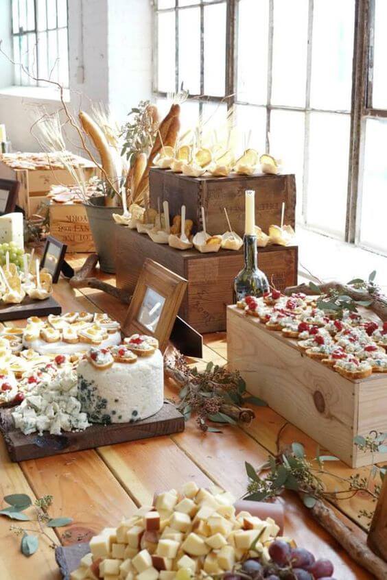 Cómo organizar un buffet en casa