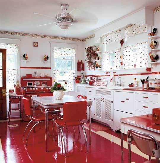 Cocina roja