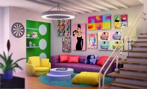 Decora utilizando los colores del arcoiris