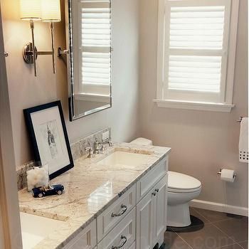 Encimera de baño de granito