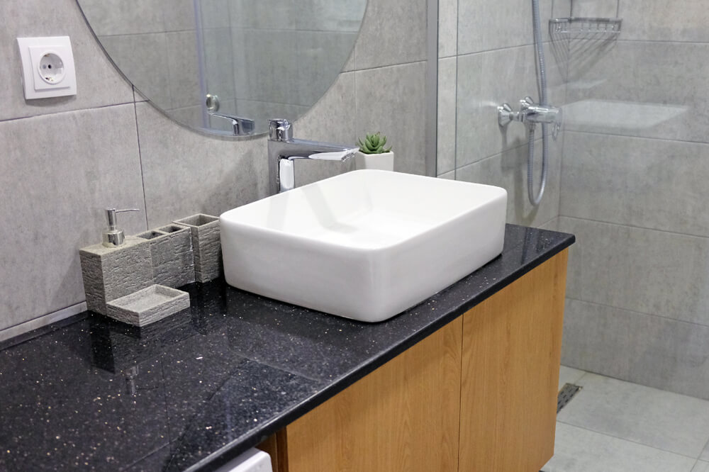 9 materiales para la encimera de tu baño - Mi Decoración