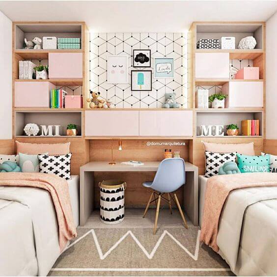 Habitaciones infantiles compartidas