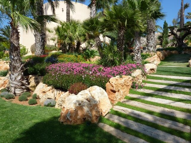 Jardín mediterráneo