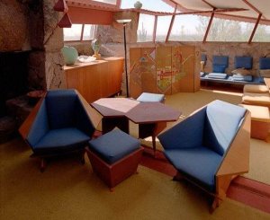 La silla Taliesin, un asiento diferente