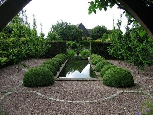 Tipos de estanques: formal