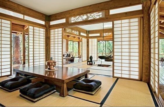 El salón en el estilo oriental