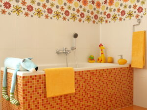 Principales recursos decorativos para un baño infantil
