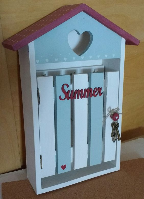 Een huisje om je sleutels in te bewaren