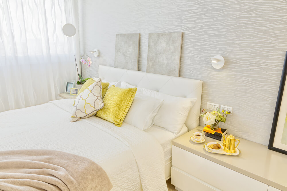 un dormitorio Feng Shui