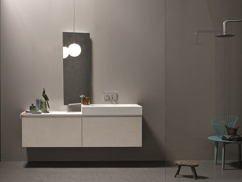 Bajolavabo de aglomerado