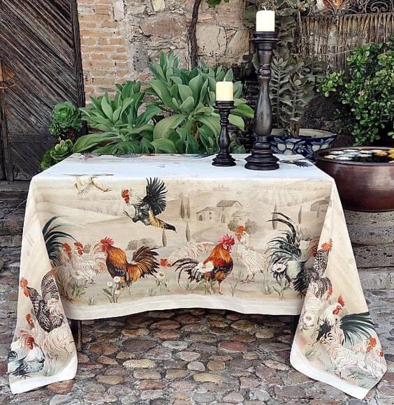 Soorten tafelkleden met dierenprints