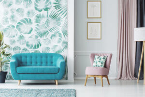 Las hojas de las plantas como inspiración y patrón decorativo