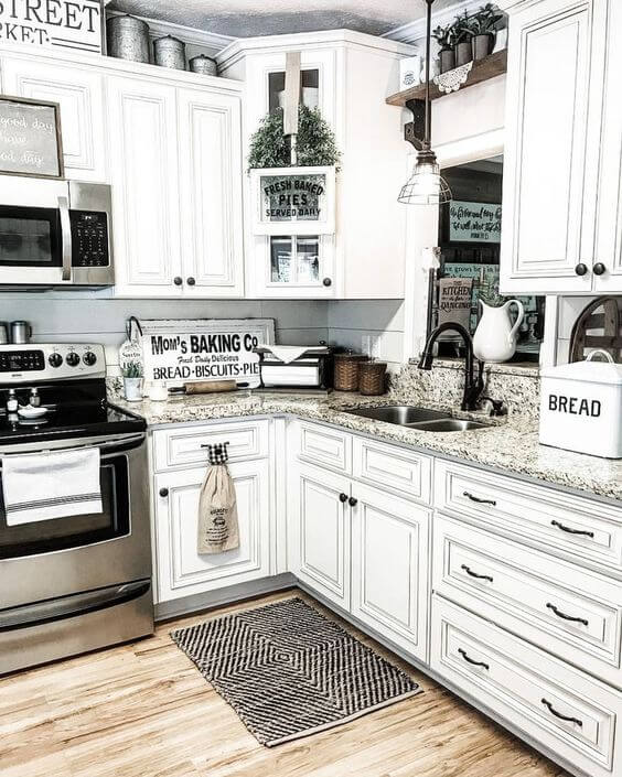 Deocración en blanco