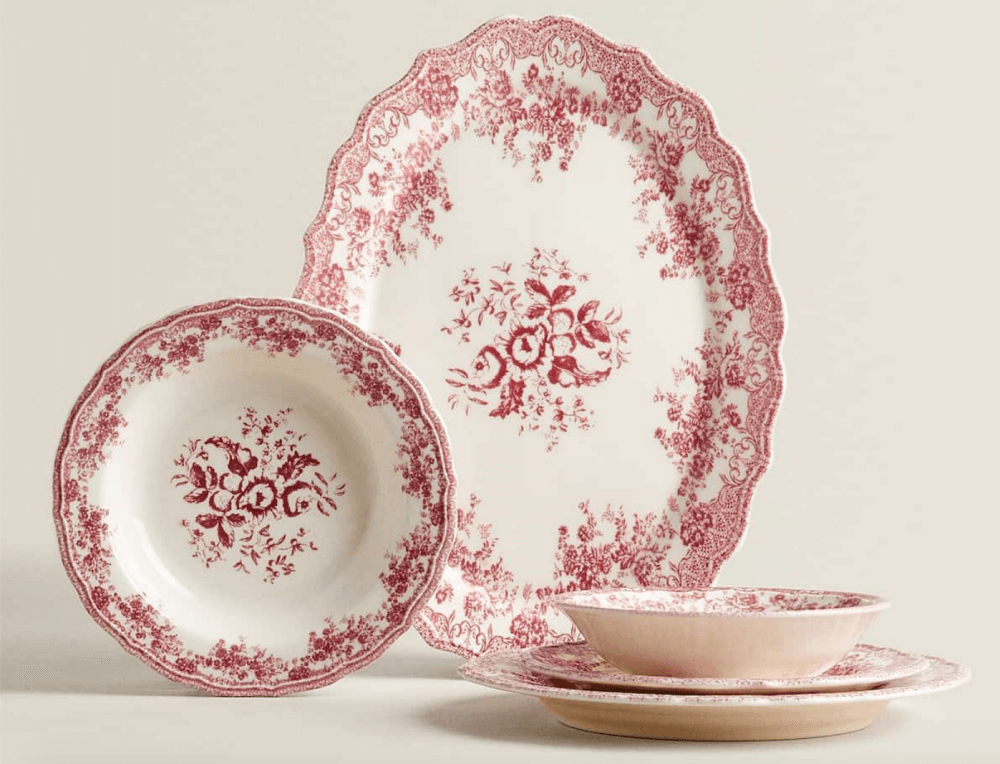 Cambiar tu vajilla: estilo clásico