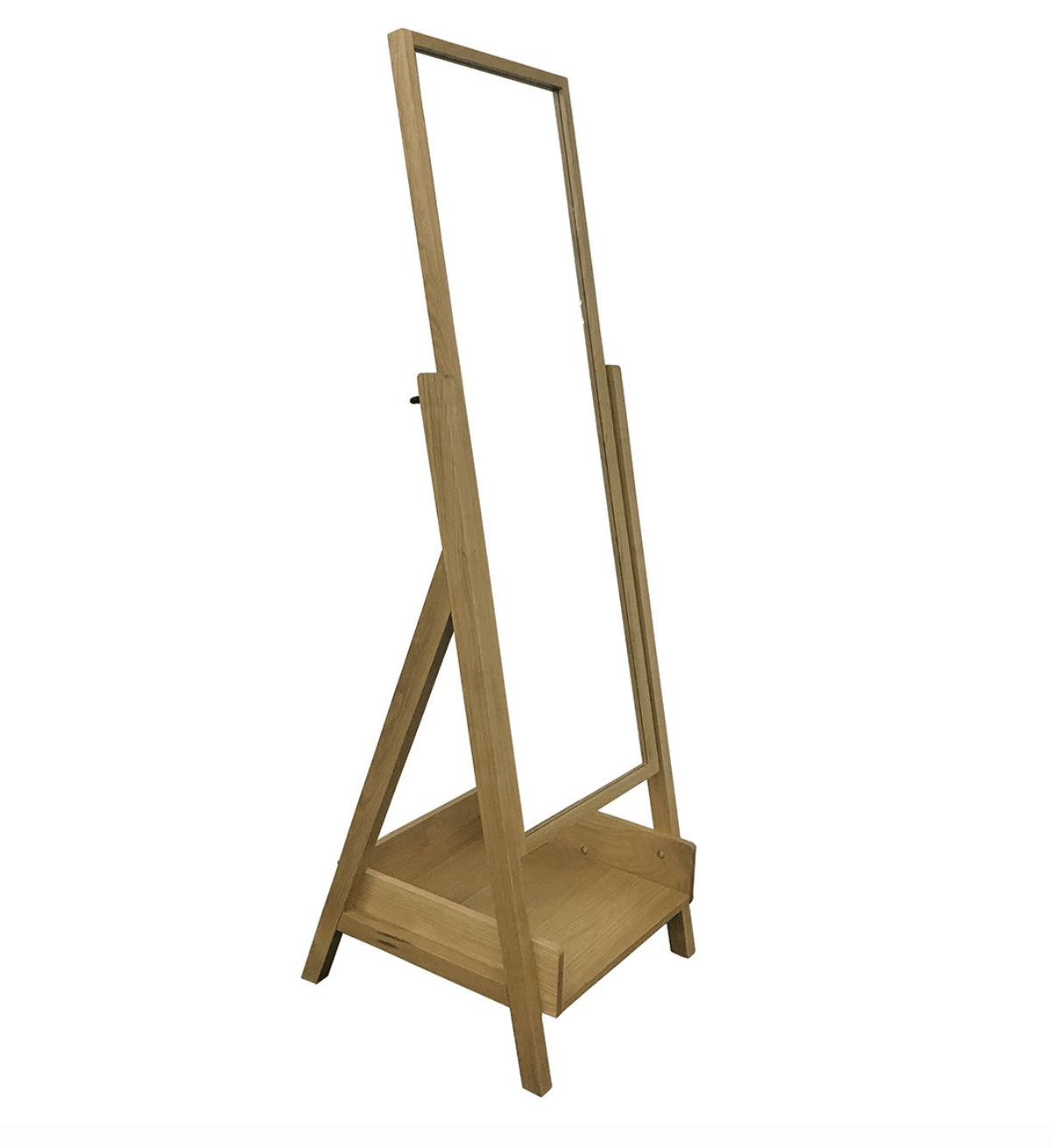 Espejos de pie de madera