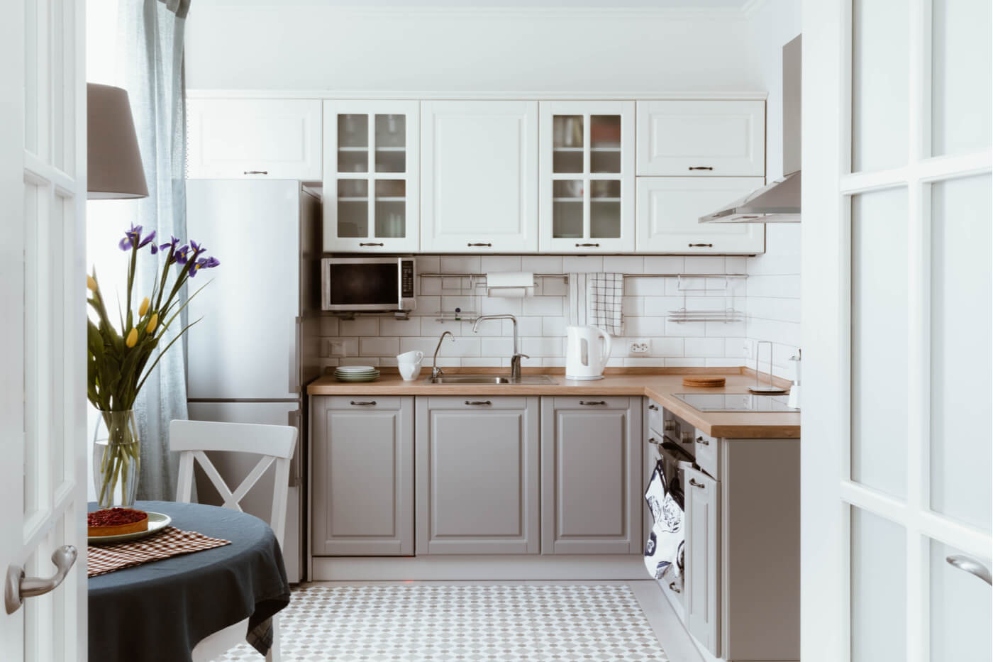 Design a Nordic kitchen
