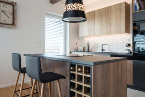 Muebles de madera para la cocina