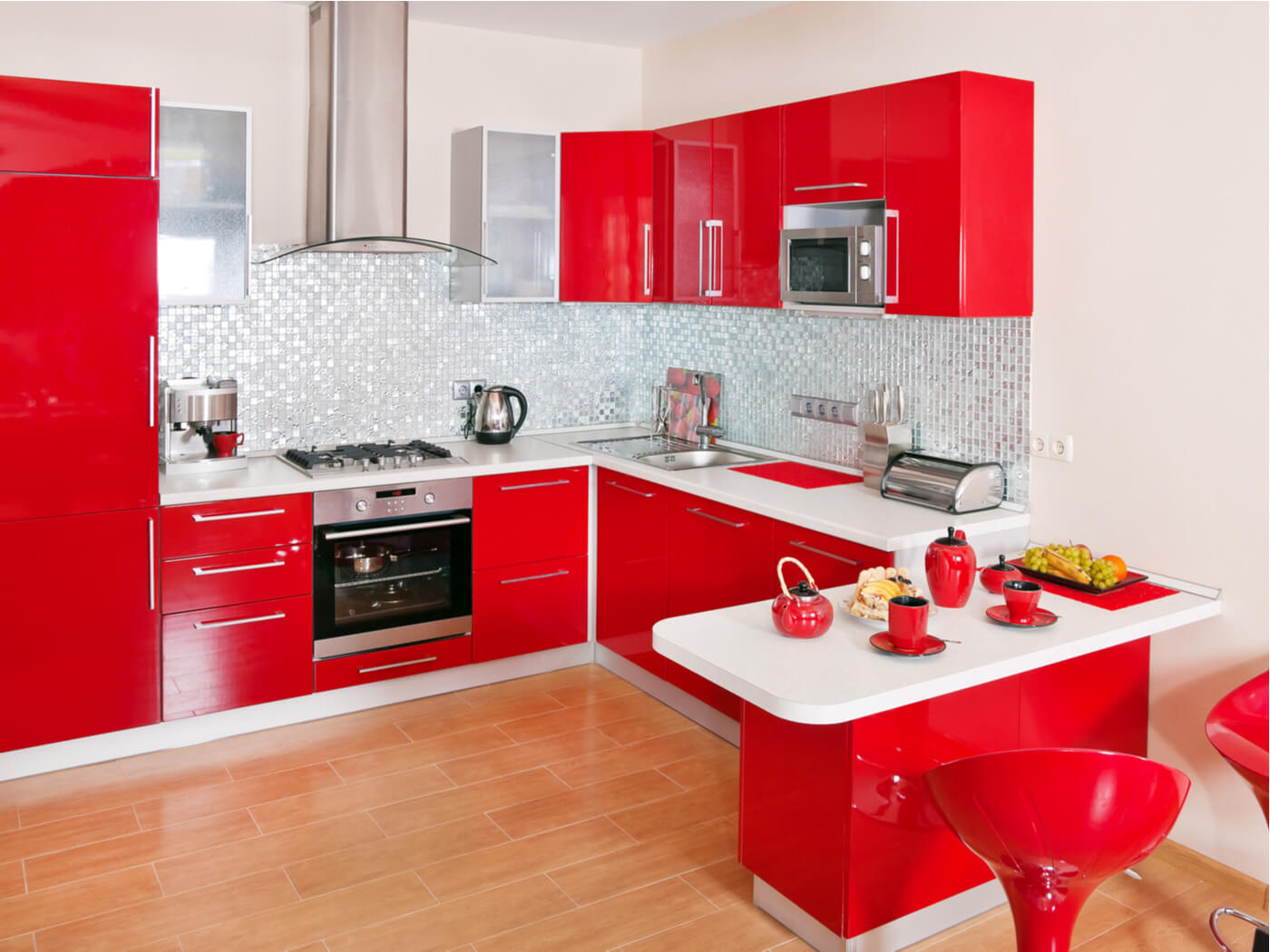 Cocina roja
