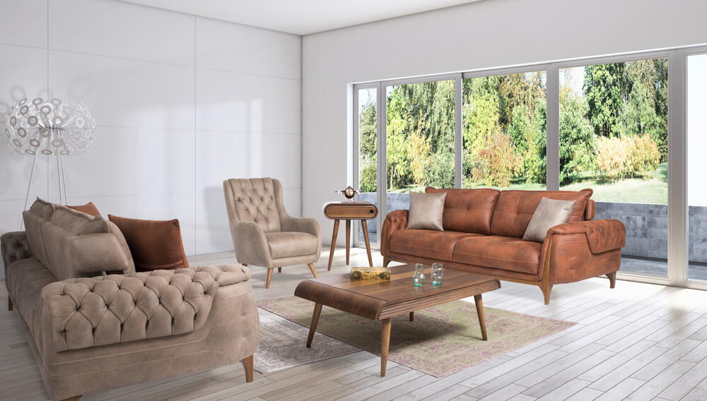 Mesas de centro de estilo vintage